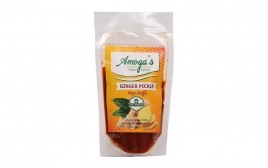 Amoga's Pickles Factory Ginger Pickle   Pack  200 grams